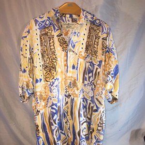 Haupt Button Down Shirt Made in Germany small